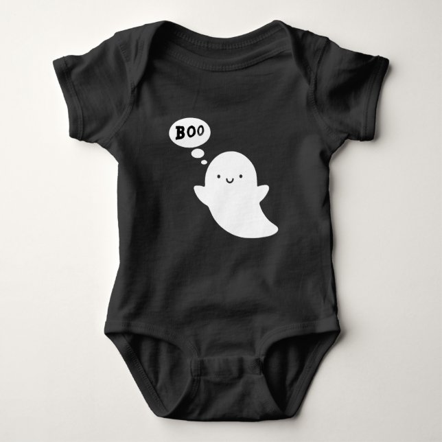 Baby Boo Baby Shower Gift Bodysuit (Front)
