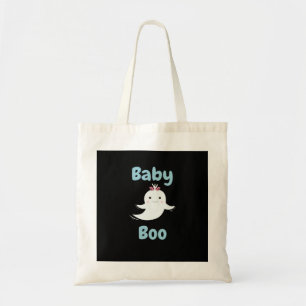 Baby Boo Cute Halloween Kids Or Couples Gift Tote Bag