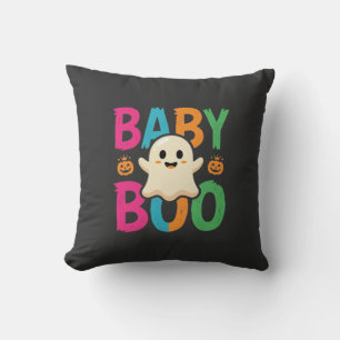 Baby Boo Halloween Ghost Design_1 Cushion