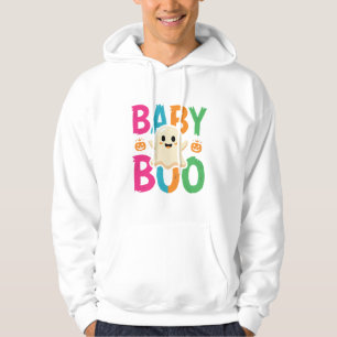 Baby Boo Halloween Ghost Design_1 Hoodie