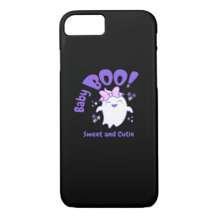 Baby Boo! Sweet And Toddler Halloween Design iPhone 8/7 Case