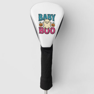 Baby Boo Vintage Halloween Ghost Shirt Design_1 Golf Head Cover