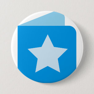 baby book 7.5 cm round badge