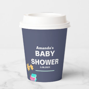 Baby Books Baby Shower Paper Plate Cups
