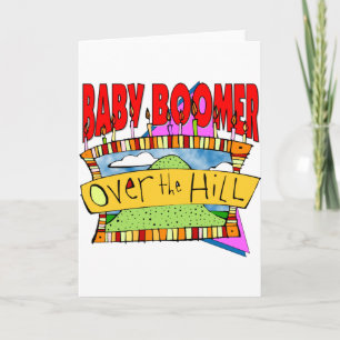 Baby Boomer Birthdays Card