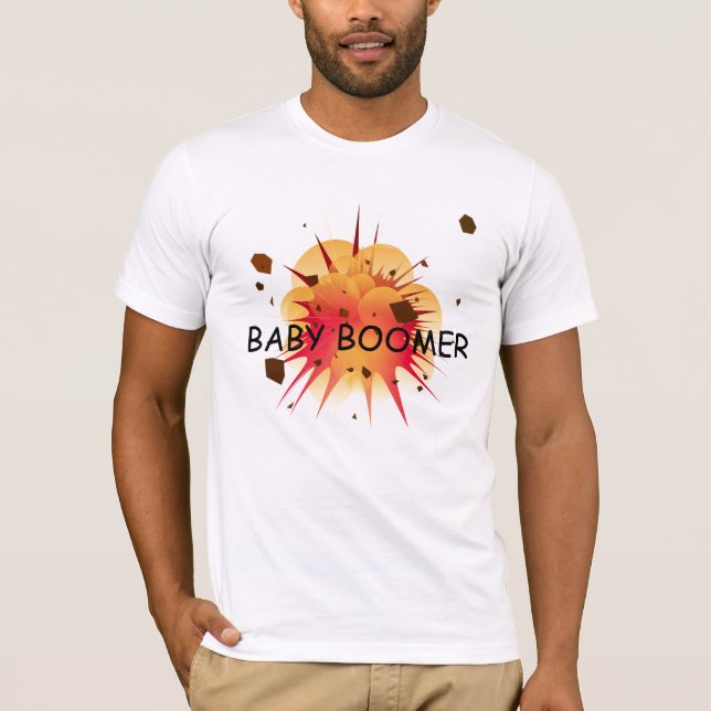 Baby Boomer Explosion T-Shirt (Front)