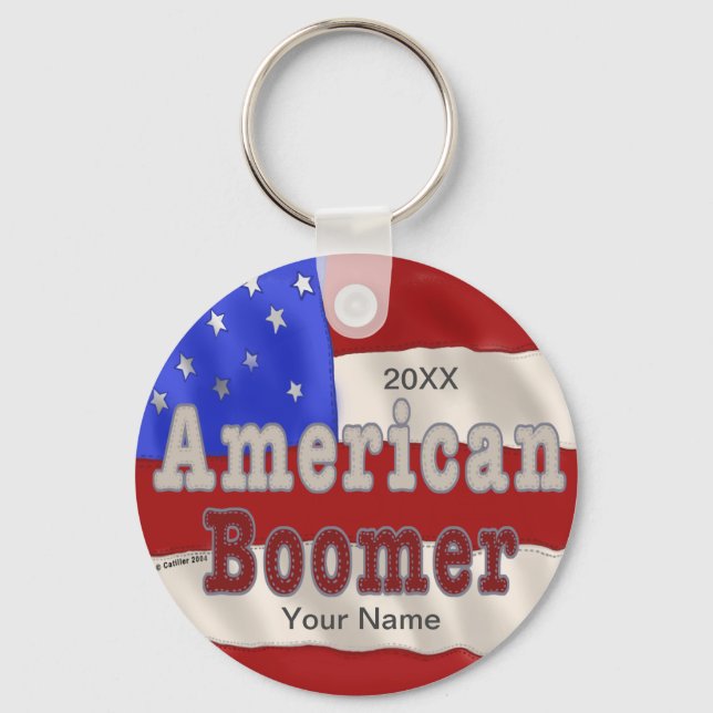 Baby Boomer  keychains (Front)