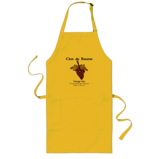 Baby Boomer, Vintage 1956 Long Apron (Front)