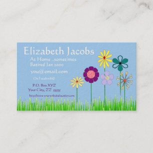 Baby Boomer's Retirement Business Card