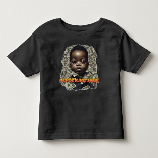 Baby Boss NE Portland Made  Toddler T-Shirt (Front)