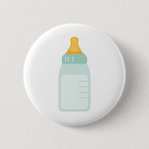 Baby Bottle 6 Cm Round Badge