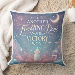 Baby Bottle AI art  Cushion