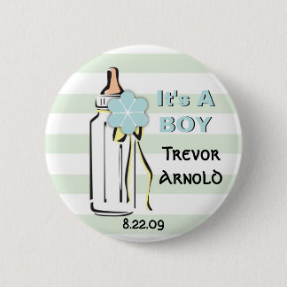 Baby Bottle- Boy Button
