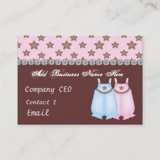 Baby BOUTIQUE STORE Glam Business Card