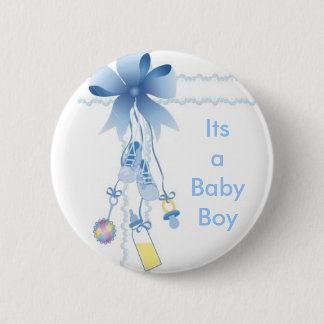 Baby Boy 6 Cm Round Badge
