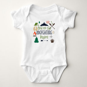 Baby Boy And so the Adventure Begins Bodysuit