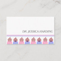 Baby Boy/Baby Girl Paediatrician Business Card