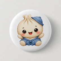 Baby boy bao button