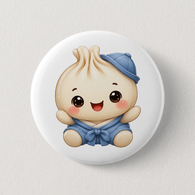 Baby boy bao button (Front)