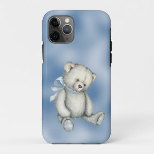 Baby Boy Bear Vintage Antique Cute iPhone 11 Pro Case