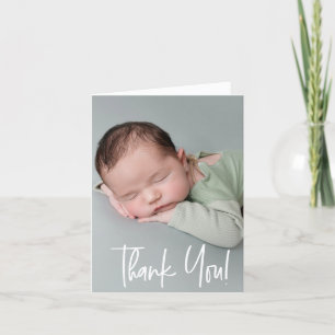 Baby Boy Birth Announcement baby Shower Thank You