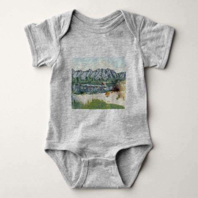 Baby Boy Camper Bodysuit (Front)
