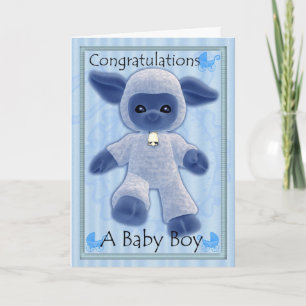 baby boy congratulations, new baby card