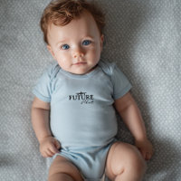 Baby Boy Future Pilot Aeroplane Aviator Minimalist