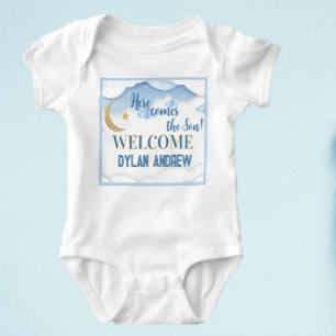 Baby Boy Gift! Welcome him with this Bodysuit