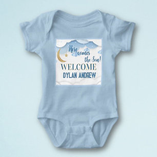 Baby Boy Gift! Welcome him with this Bodysuit