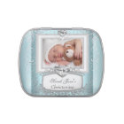 Baby Boy Girl Blue Christening Baptism Cross Favou