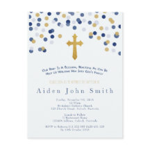 Baby Boy Gold Baptism