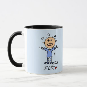 Baby Boy I Cry Tshirts and Gifts Mug