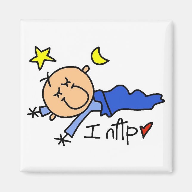 Baby Boy I Nap Magnet (Front)