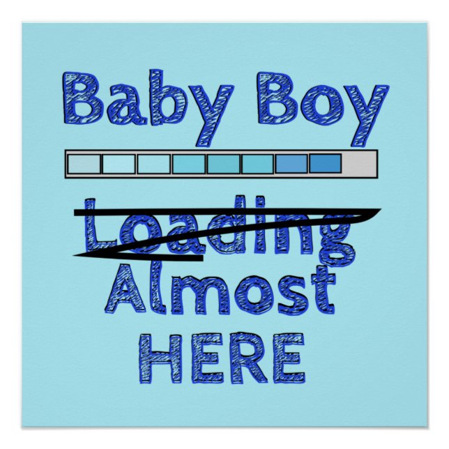 Baby Boy loading - Eighth month Poster (Front)