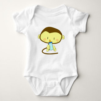 Baby Boy Monkey Baby Bodysuit