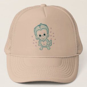 Baby Boy Monkey Trucker Hat
