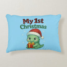 Baby Boy My 1st Christmas Dino