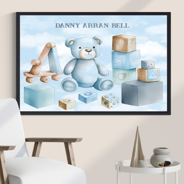 Baby Boy Nursery  Poster (Creator Uploaded)