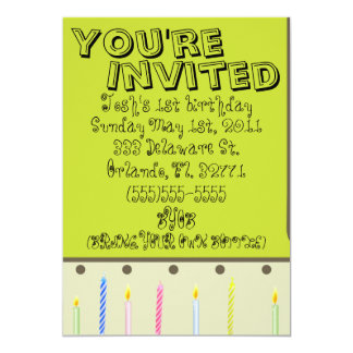 birthday invitaion