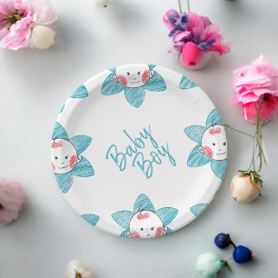 Baby Boy  Paper Plate