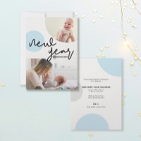 Baby boy photos New Year New Beginnings blue