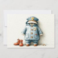 Baby Boy Police 1st Birthday Party