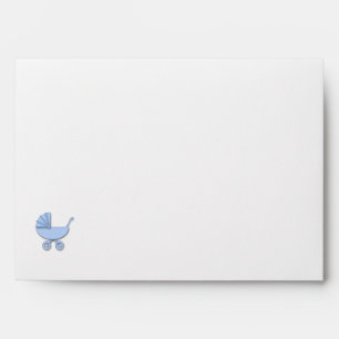 baby boy polka dot envelope
