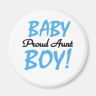 Baby Boy Proud Aunt Magnet