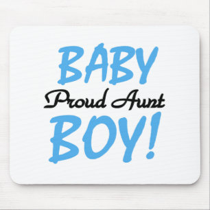 Baby Boy Proud Aunt Mouse Pad