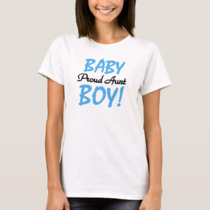 Baby Boy Proud Aunt T-Shirt