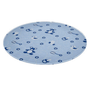 Baby-boy Quilt Pattern Cutting Board