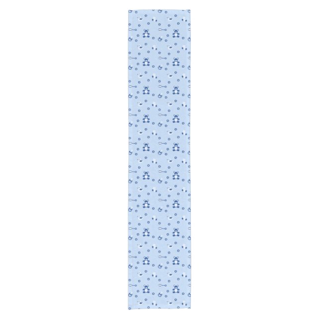 Baby-boy Quilt Pattern Short Table Runner (Front)