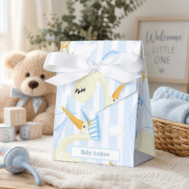 Baby boy shower celebration favour box (Creator Uploaded)